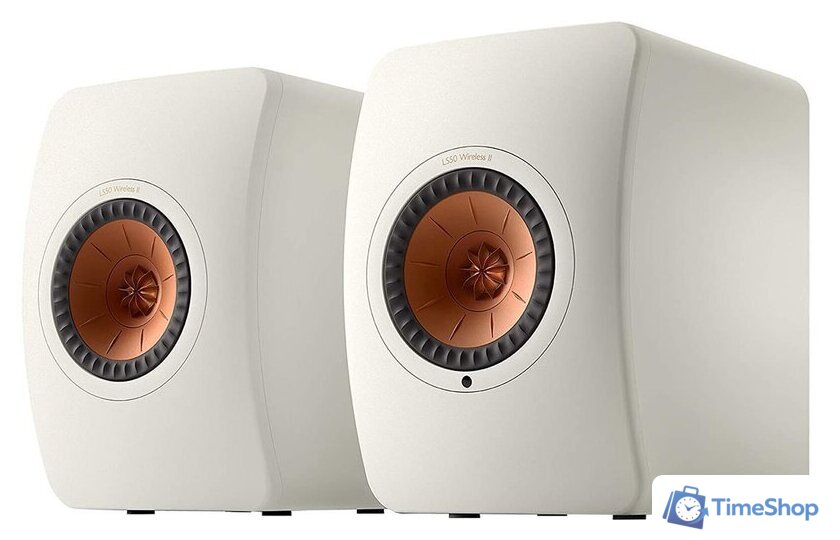 Полочная акустика KEF LS50 Wireless II (белый) - Изображение №1 — Интернет-магазин Time-Shop