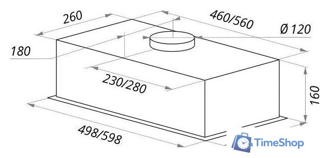 Кухонная вытяжка MAUNFELD Crosby Light C 60 (нержавеющая сталь) - Изображение №9 — Интернет-магазин Time-Shop