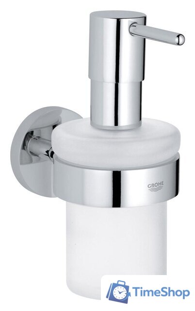 Дозатор для жидкого мыла Grohe Essentials 40448001 (хром) - Изображение №1 — Интернет-магазин Time-Shop