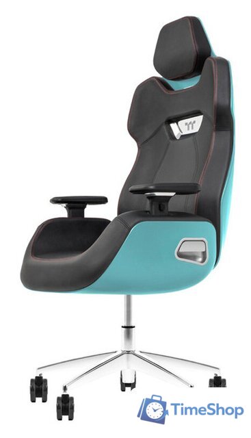 Игровое (геймерское) кресло Thermaltake Argent E700 (бирюзовый) - Изображение №1 — Интернет-магазин Time-Shop