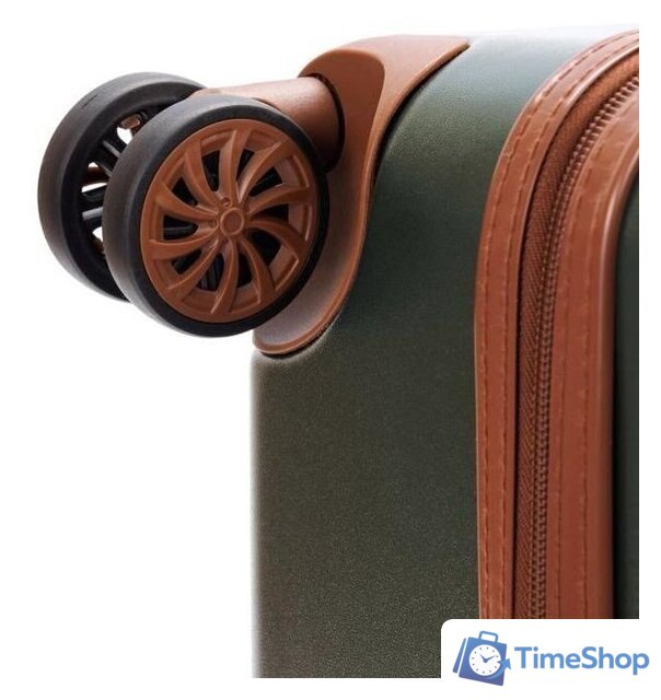 Чемодан-спиннер Bugatti Amelia 49716010 (зеленый) - Изображение №10 — Интернет-магазин Time-Shop