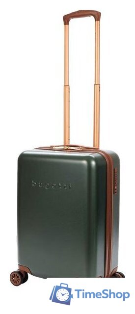 Чемодан-спиннер Bugatti Amelia 49716010 (зеленый) - Изображение №1 — Интернет-магазин Time-Shop