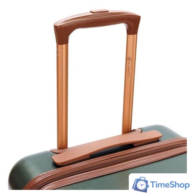 Чемодан-спиннер Bugatti Amelia 49716010 (зеленый) - Изображение №6 — Интернет-магазин Time-Shop