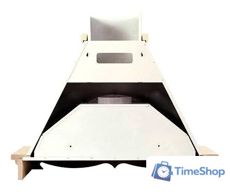 Кухонная вытяжка Elikor Бельведер 90П-650-П3Д (бежевый/дуб неокрашенный) (942299) - Изображение №2 — Интернет-магазин Time-Shop