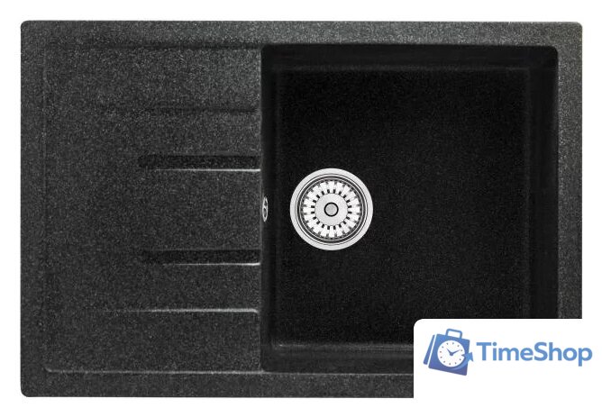 Кухонная мойка Berge BR-7603 (черный матовый) - Изображение №1 — Интернет-магазин Time-Shop