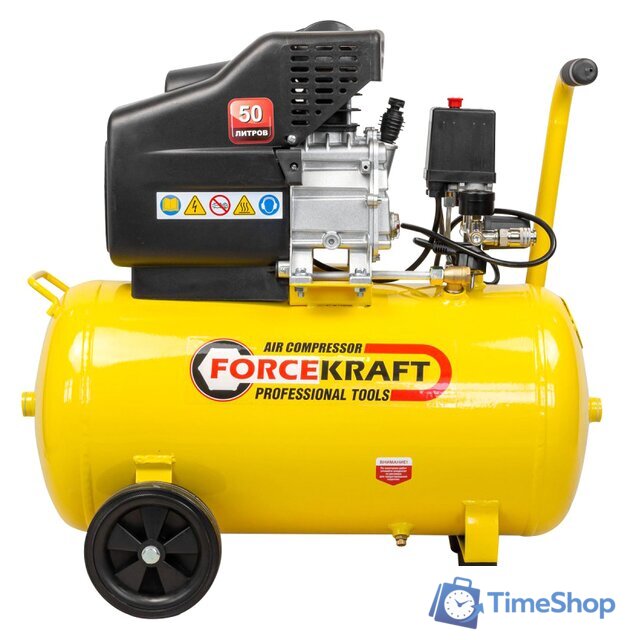 Компрессор ForceKraft FK-BM25/50 - Изображение №1 — Интернет-магазин Time-Shop