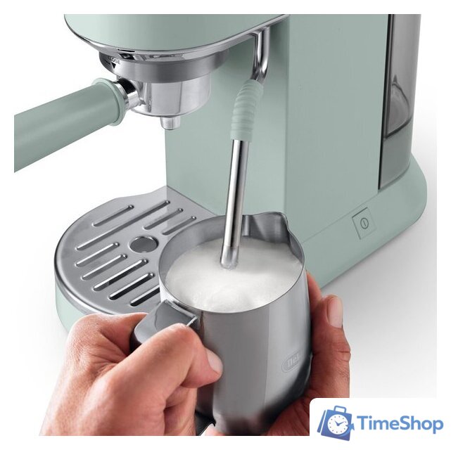 Рожковая кофеварка DeLonghi Dedica EC890.GR - Изображение №5 — Интернет-магазин Time-Shop