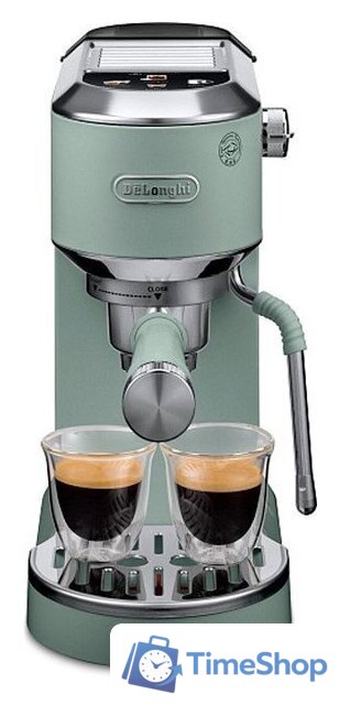 Рожковая кофеварка DeLonghi Dedica EC890.GR - Изображение №1 — Интернет-магазин Time-Shop