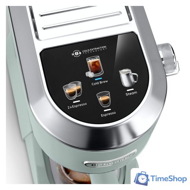 Рожковая кофеварка DeLonghi Dedica EC890.GR - Изображение №4 — Интернет-магазин Time-Shop