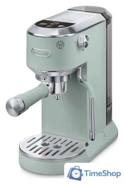 Рожковая кофеварка DeLonghi Dedica EC890.GR - Изображение №2 — Интернет-магазин Time-Shop