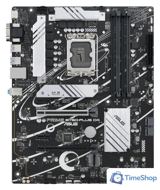 Материнская плата ASUS Prime B760-Plus D4 - Изображение №1 — Интернет-магазин Time-Shop