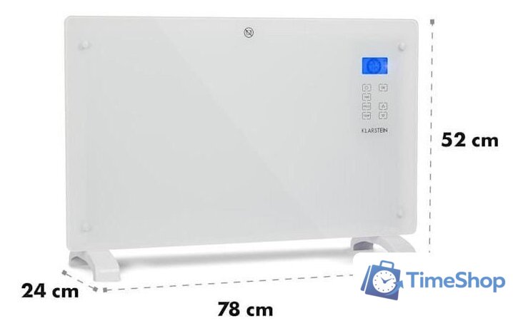 Конвектор Klarstein Norderney 2000W (белый) - Изображение №2 — Интернет-магазин Time-Shop