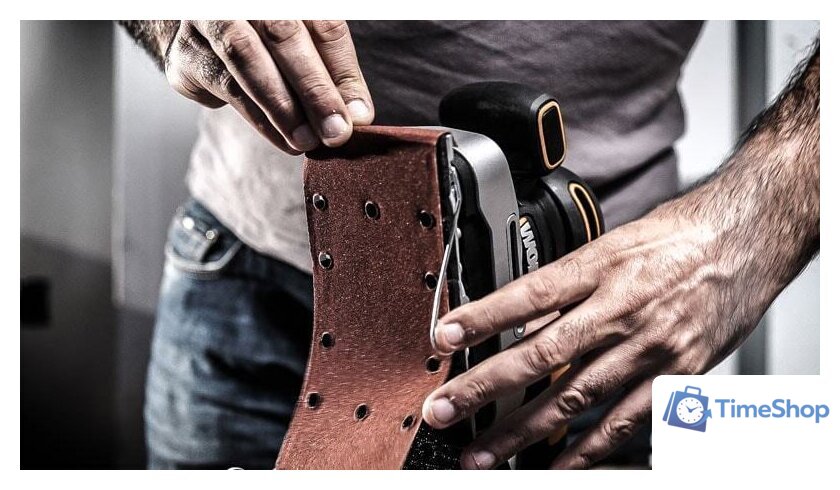 Виброшлифмашина Worx WX642.1 - Изображение №10 — Интернет-магазин Time-Shop