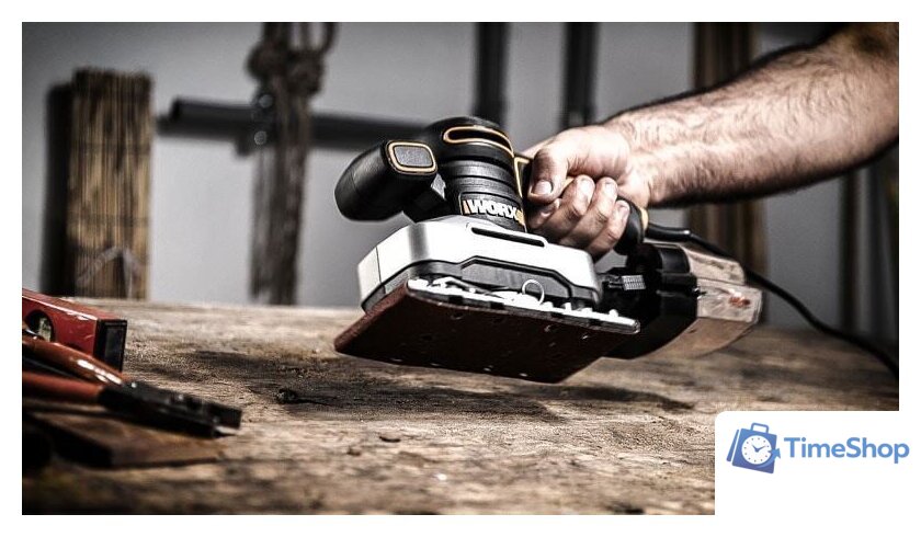 Виброшлифмашина Worx WX642.1 - Изображение №8 — Интернет-магазин Time-Shop