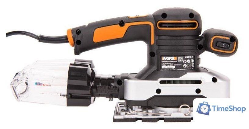 Виброшлифмашина Worx WX642.1 - Изображение №4 — Интернет-магазин Time-Shop