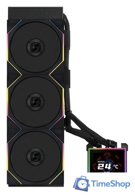 Система жидкостного охлаждения для процессора Lian Li HydroShift II LCD-S 360TL G89.GHS2LCDS36TB.R0 - Изображение №4 — Интернет-магазин Time-Shop