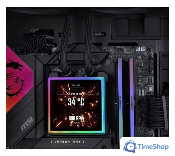 Система жидкостного охлаждения для процессора Lian Li HydroShift II LCD-S 360TL G89.GHS2LCDS36TB.R0 - Изображение №5 — Интернет-магазин Time-Shop