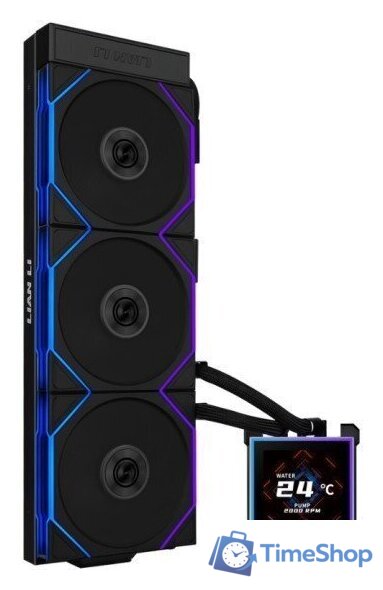 Система жидкостного охлаждения для процессора Lian Li HydroShift II LCD-S 360TL G89.GHS2LCDS36TB.R0 - Изображение №1 — Интернет-магазин Time-Shop