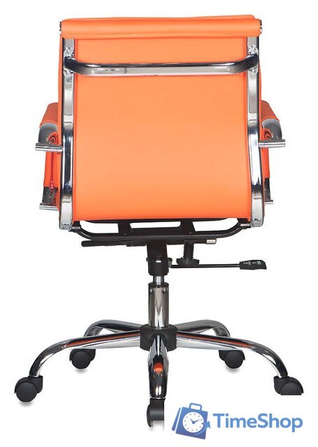 Офисное кресло Бюрократ CH-993-Low/Orange - Изображение №4 — Интернет-магазин Time-Shop