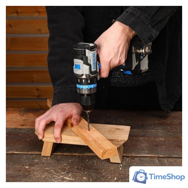 Ударная дрель-шуруповерт Deko GCD20DU PRO 083-1107 (с 2-мя АКБ, кейс) - Изображение №8 — Интернет-магазин Time-Shop