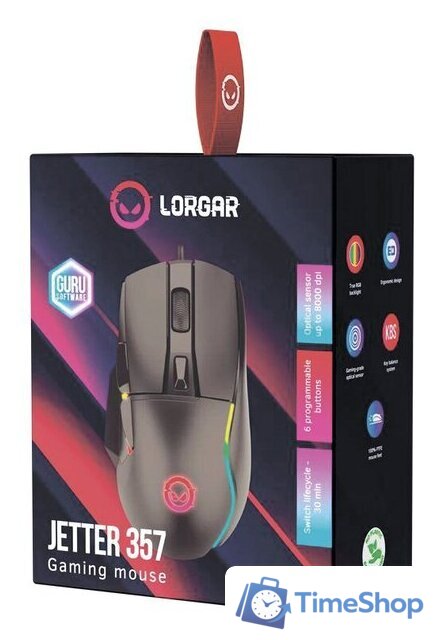 Игровая мышь Lorgar Jetter 357 - Изображение №8 — Интернет-магазин Time-Shop