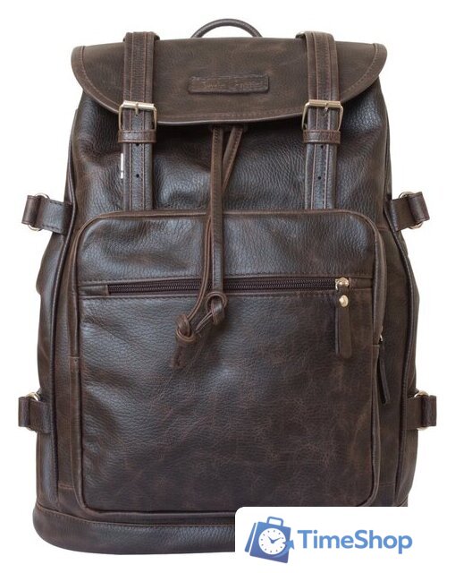 Городской рюкзак Carlo Gattini Volturno 3004-04 (темно-коричневый) - Изображение №2 — Интернет-магазин Time-Shop