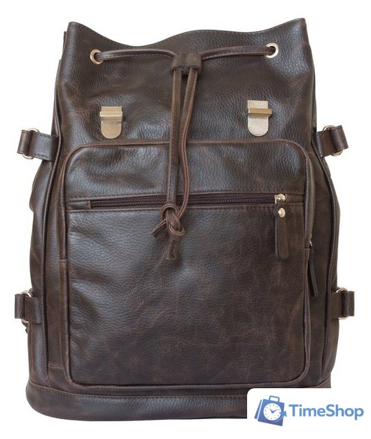 Городской рюкзак Carlo Gattini Volturno 3004-04 (темно-коричневый) - Изображение №3 — Интернет-магазин Time-Shop