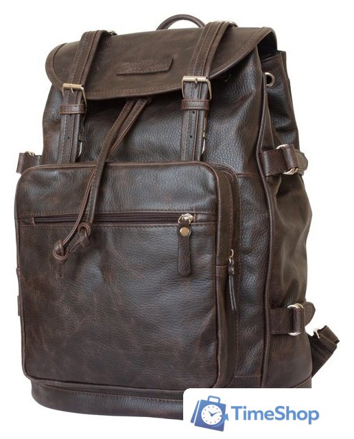 Городской рюкзак Carlo Gattini Volturno 3004-04 (темно-коричневый) - Изображение №1 — Интернет-магазин Time-Shop