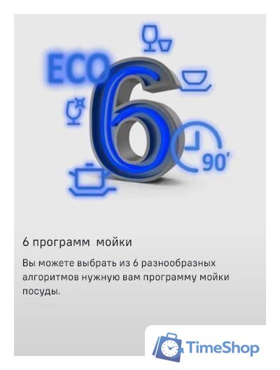 Отдельностоящая посудомоечная машина MAUNFELD MLP-06DS - Изображение №20 — Интернет-магазин Time-Shop