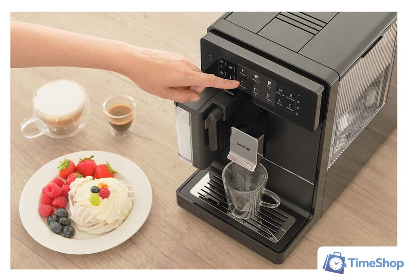 Кофемашина Sencor SES 9300BK - Изображение №16 — Интернет-магазин Time-Shop