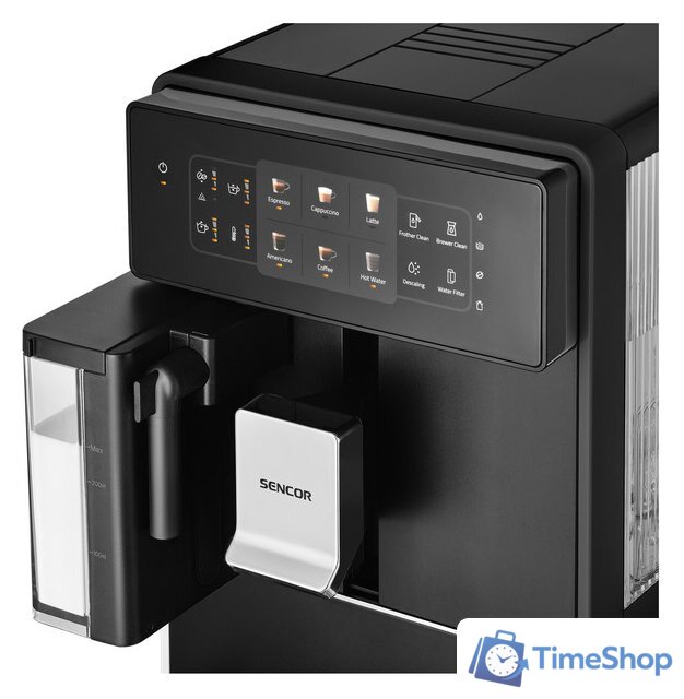 Кофемашина Sencor SES 9300BK - Изображение №6 — Интернет-магазин Time-Shop