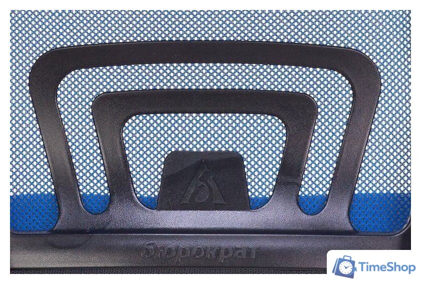 Офисное кресло Бюрократ CH-695N/BL/TW-11 (черный/синий) - Изображение №5 — Интернет-магазин Time-Shop