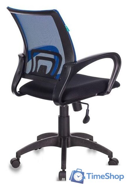 Офисное кресло Бюрократ CH-695N/BL/TW-11 (черный/синий) - Изображение №4 — Интернет-магазин Time-Shop