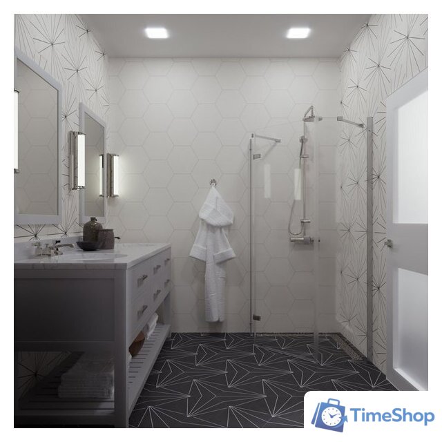 Душевой уголок Triton Сигма 100x100 (хром, без поддона) - Изображение №6 — Интернет-магазин Time-Shop