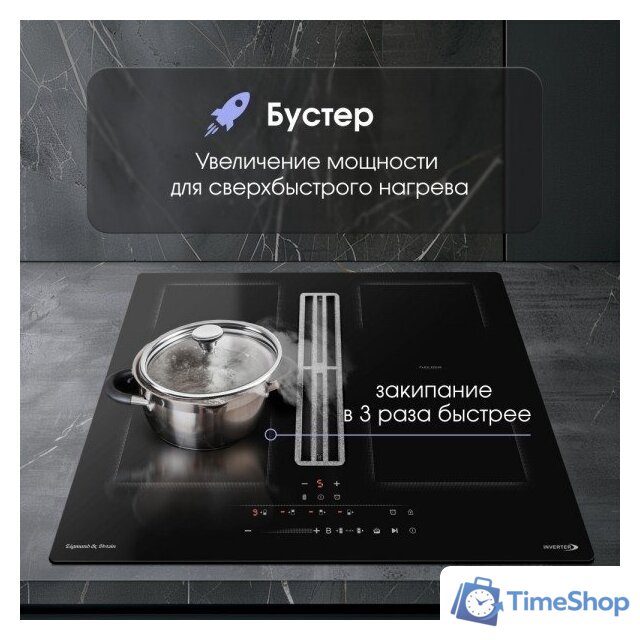 Варочная панель Zigmund & Shtain CIS 303.60 BX - Изображение №6 — Интернет-магазин Time-Shop