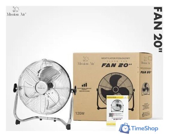 Вентилятор Mission Air FAN 20 - Изображение №13 — Интернет-магазин Time-Shop