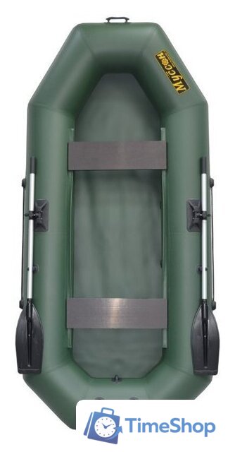 Моторно-гребная лодка Муссон S-280 (зеленый) - Изображение №1 — Интернет-магазин Time-Shop
