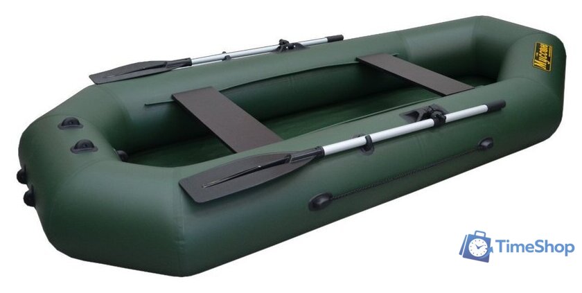 Моторно-гребная лодка Муссон S-280 (зеленый) - Изображение №6 — Интернет-магазин Time-Shop