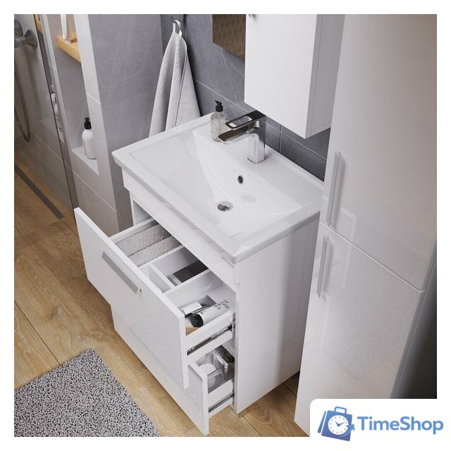  Grossman Тумба под умывальник Нео 80 108019 - Изображение №5 — Интернет-магазин Time-Shop