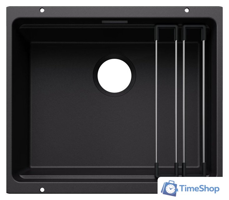Кухонная мойка Blanco Etagon 500-U Colour 527754 (черный) - Изображение №1 — Интернет-магазин Time-Shop