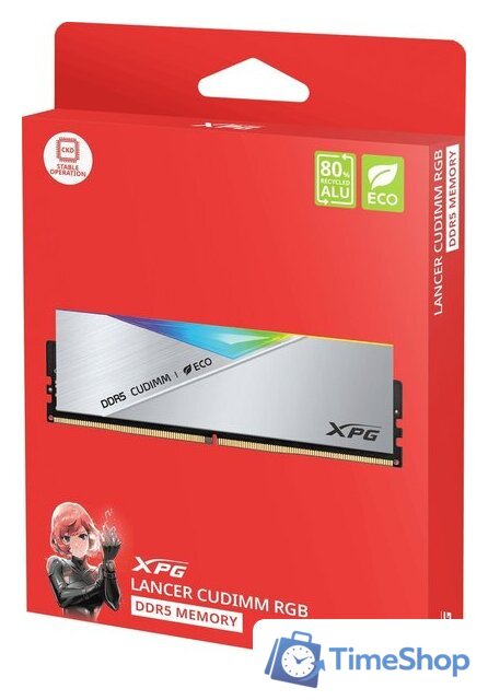 Оперативная память ADATA XPG Lancer CUDIMM RGB 2x24ГБ DDR5 CUDIMM 9200 МГц AX5CU9200C4224G-DCLACRSG - Изображение №5 — Интернет-магазин Time-Shop