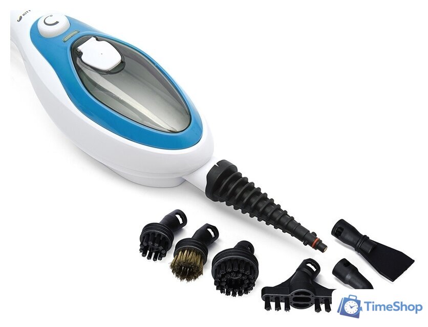 Паровая швабра Kitfort KT-1004-1 (голубой) - Изображение №6 — Интернет-магазин Time-Shop