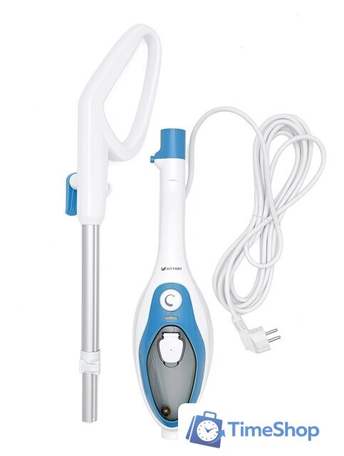 Паровая швабра Kitfort KT-1004-1 (голубой) - Изображение №7 — Интернет-магазин Time-Shop