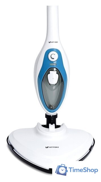 Паровая швабра Kitfort KT-1004-1 (голубой) - Изображение №4 — Интернет-магазин Time-Shop