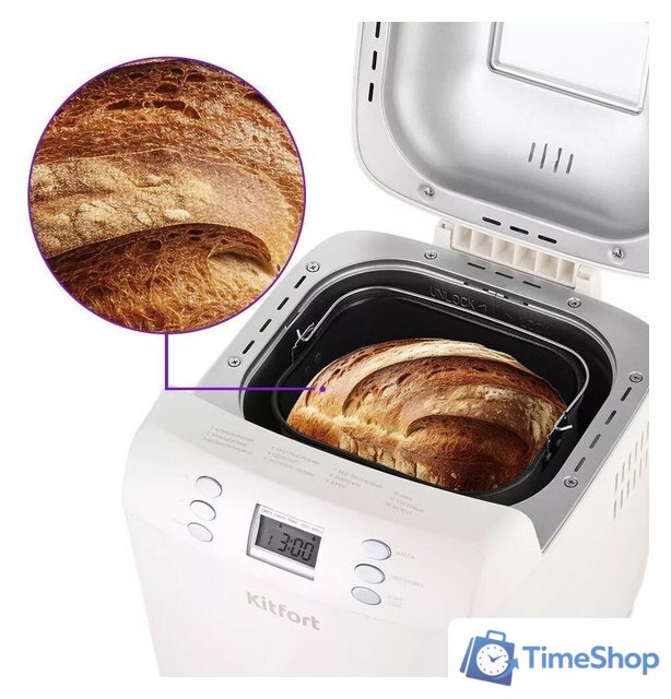Хлебопечка Kitfort KT-311 - Изображение №7 — Интернет-магазин Time-Shop