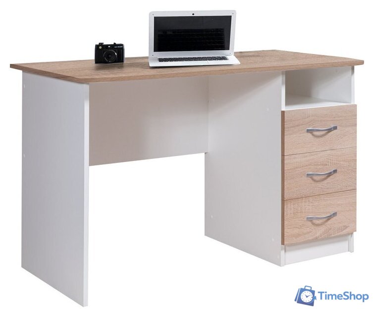 Стол Мебель-класс Альянс МКД-218 (белый/дуб сонома) - Изображение №1 — Интернет-магазин Time-Shop