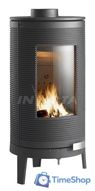 Свободностоящая печь-камин Invicta Okino Antracyt 6105-44 - Изображение №1 — Интернет-магазин Time-Shop