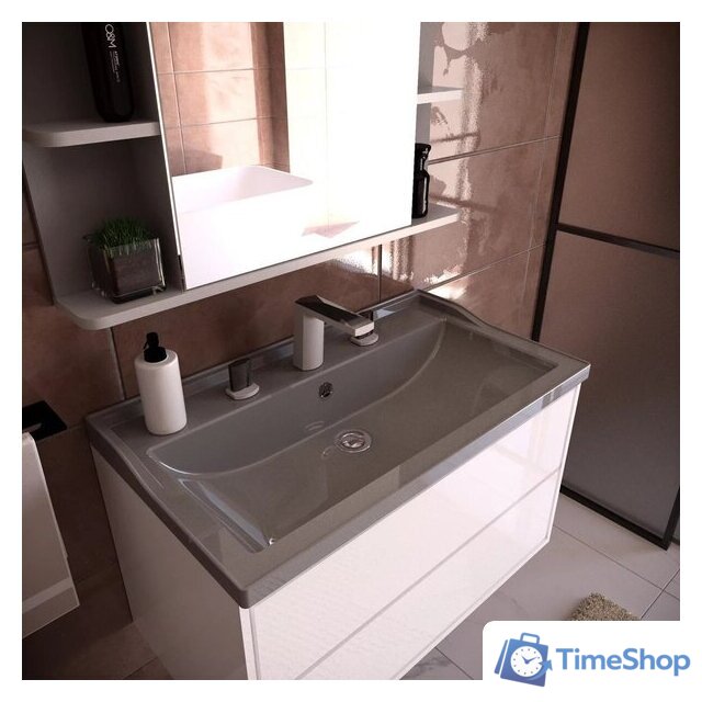 Умывальник Versalia Fiesta 80 Grey - Изображение №2 — Интернет-магазин Time-Shop
