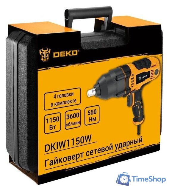 Гайковерт Deko DKIW1150W 084-1055 (кейс) - Изображение №6 — Интернет-магазин Time-Shop