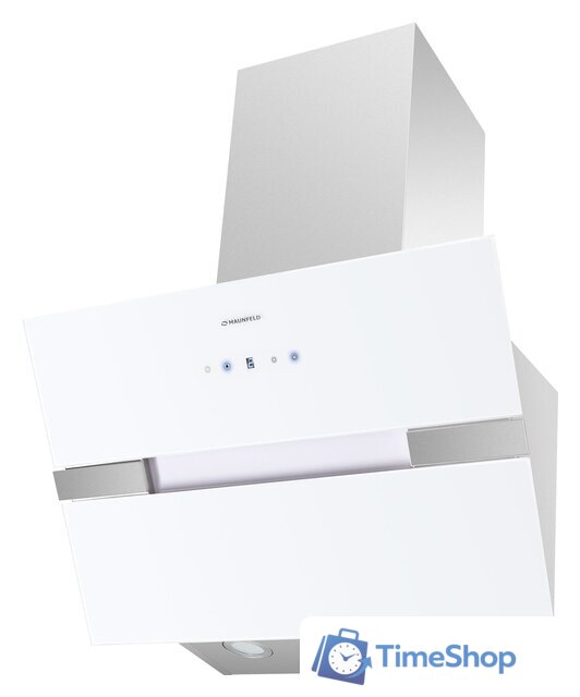 Кухонная вытяжка MAUNFELD Mersey 50 (белый/вставка сатин) - Изображение №1 — Интернет-магазин Time-Shop